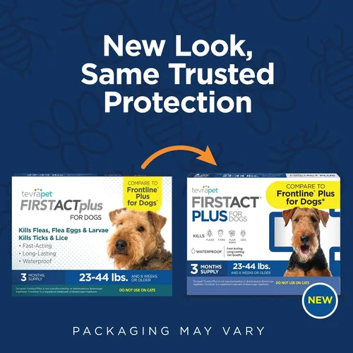 Vista 2 de Tópico Tevrapet FirstAct Plus contra pulgas y garrapatas para perros