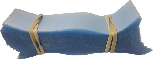 Vista 20 de Banda retráctil perforada transparente de 1.181 x 1.102 in para botellas de unicornio, botellas pequeñas con gotero, frascos pequeños y muchos otros