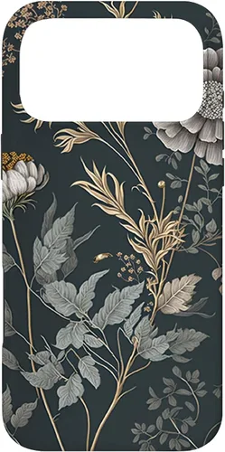Vista 22 de Cute Flowers Vintage Botanical Floral Illustration Case for iPhone 17