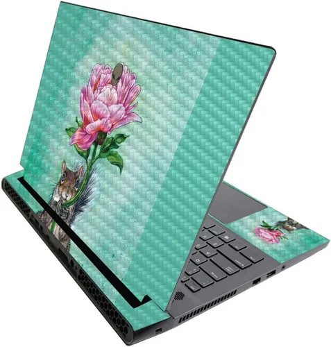 Vista 576 de MightySkins - Skin brillante con purpurina para Alienware M17 R3 (2020) y M17 R4 (2021) - Diversión de los años 90 Acabado duradero con purpurina