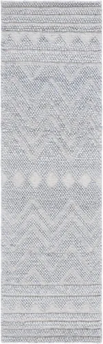 Vista 17 de SAFAVIEH Natura Collection - Alfombra de pasillo, 2 pies 3 pulgadas x 8 pies, beige, hecha a mano, mezcla de lana bohemia rústica, ideal para zonas