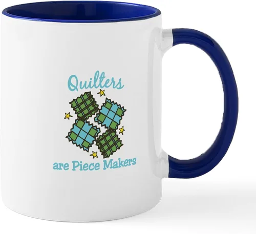 Vista 106 de CafePress Ascii - Taza de café de cerámica, taza de té, 11 onzas