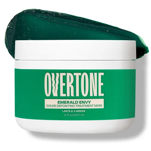 Vista 18 de oVertone® Mascarilla capilar con tratamiento de depósito de color Negro Terciopelo