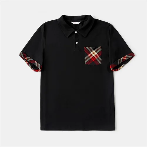 Vista 3 de PATPAT Conjuntos familiares a juego para mamá y yo, vestidos de manga corta, camiseta casual bodycon midi, conjunto a juego