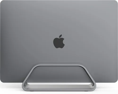 Vista 10 de HumanCentric Soporte vertical para laptop compatible con MacBook Pro y MacBook Air, soporte para escritorio de computadora personal, aluminio