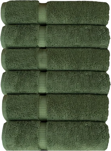 Vista 33 de Colección Luxury Hotel & Spa Altamente Absorbente, Secado Rápido 100% Algodón Turco 700 GSM, Toalla Eco Amigable, para Baño Borde Dobby Toalla