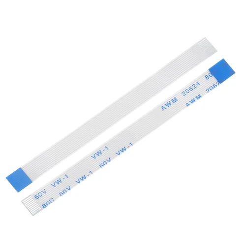 Vista 58 de uxcell Cable plano flexible FFC, 5 clavijas de 0.020 in de paso de 1.181 in, FPC FFC, cable de cinta flexible para TV LCD, audio de coche
