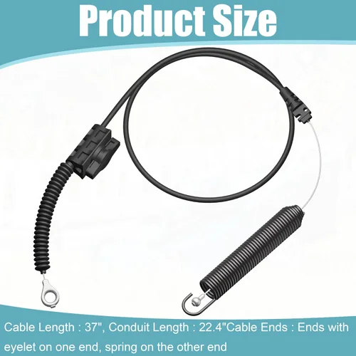 Vista 3 de 946-05087D Cable de mango PTO Enduro para MTD Cub Cadet XT1 XT2 LX46 LX42 LT46 LT42 FAB C cortacésped Cub Cadet XT1 XT2 LX46 LX42 LT46 LT42 FAB C