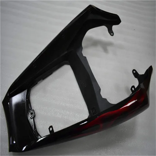 Vista 7 de Carenado para Yamaha YZF R6 2003-2005 y YZF R6S 2006-2009 (06 llamas rojas)