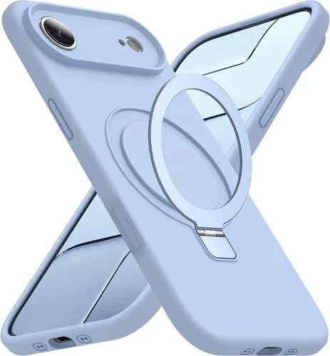 Vista 26 de Funda diseñada para iPhone 11 con soporte magnético invisible Compatible con Mag-Safe, a prueba de caídas de grado militar, a prueba de golpes