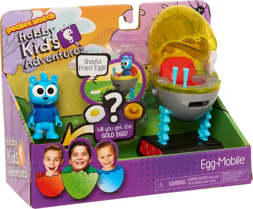 Vista 2 de HobbyKids Figuras de acción - Huevo, Multicolor