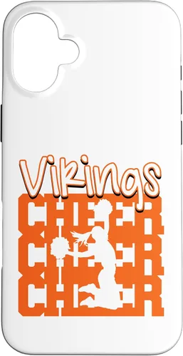 Vista 23 de Vikings Cheer Back to School Cheerleading Spirit O Case for iPhone 16