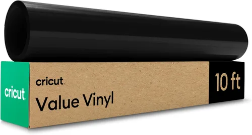 Vista 16 de Cricut® Value Vinilo Permanente, Negro (12 pulgadas x 10 pies)