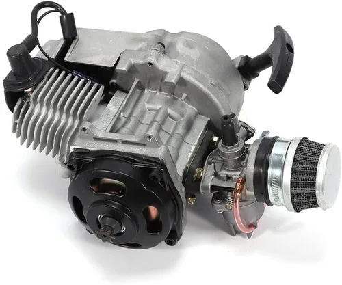 Vista 13 de Motor de Motor 49CC 2 Tiempos Arranque por Tirón Motor 2-Tiempos para Moto de Bolsillo Mini Moto de Cross ATV Buggy (49CC estilo 2)