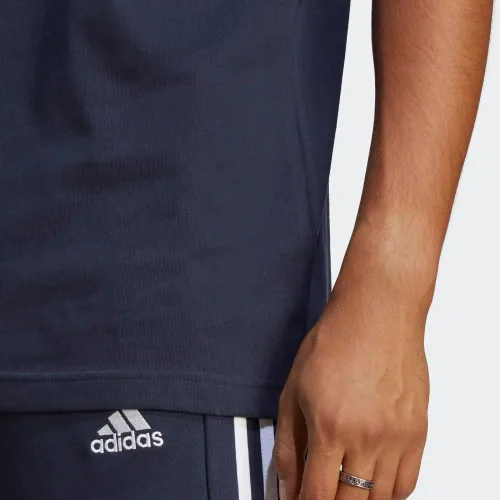 Vista 7 de adidas Camiseta Essentials Single Jersey de 3 rayas para hombre