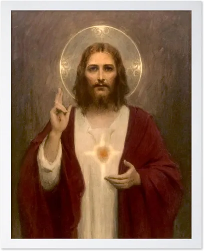 Vista 85 de Poster Master Póster de retrato vintage, impresión cristiana retro, regalo para religiosos, amigos, cara de Jesucristo, sudario de Turín, Biblia