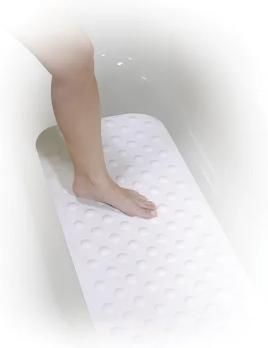 Vista 2 de Drive Medical Alfombrilla para bañera, blanco, grande (12950)
