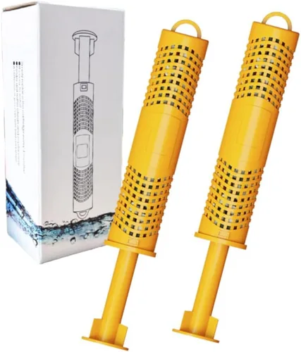 Vista 9 de Cartucho de iones de plata para bañera de hidromasaje, cartucho de iones plateados para spa de aguas termales, palos minerales de spa para bañera