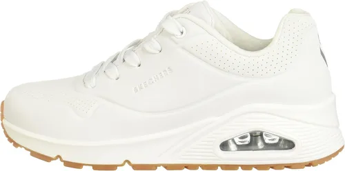 Vista 13 de Skechers Uno-Stand on Air tenis estilo urbano para mujer., Blanco, 8