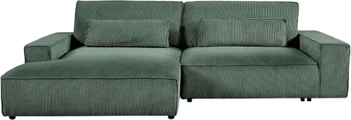 Vista 12 de Container Furniture Direct Luxe - Sofá modular de dos piezas de gran tamaño para sala de estar, sofá en forma de L con diván, tapizado con tela