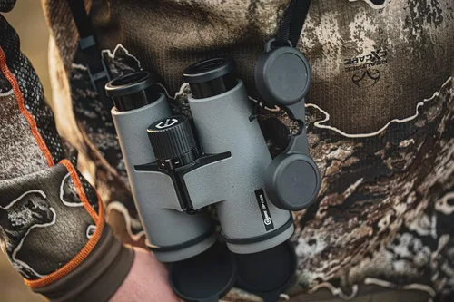 Vista 6 de COVERT SCOUTING CAMERAS 10X42 Binocular (CC0074) ED (dispersión extrabaja), BAK-4 Fase corrección dieléctrica recubierta prismas de techo
