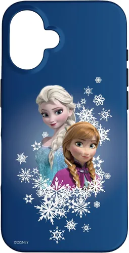 Vista 32 de Disney Frozen Anna and Elsa Sisters and Snowflakes - Carcasa para iPhone 17