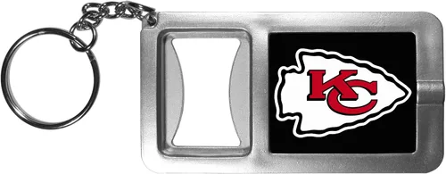 Vista 10 de Siskiyou Sports NFL unisex-adult Flashlight Key Chain With Bottle Opener