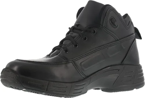 Vista 3 de Reebok Work Postal Express - Botas de punta suave para hombre, aprobadas, color negro, talla 9.5, mediana, Negro
