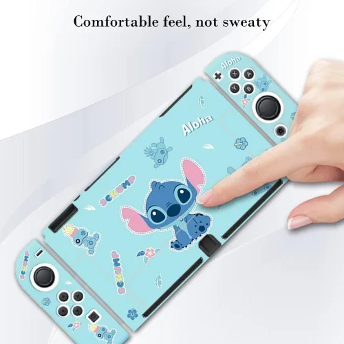 Vista 4 de PERFECTSIGHT Funda protectora compatible con Nintendo Switch OLED Funda delgada antiarañazos a prueba de golpes para NS Switch y Joy-Con, bonita