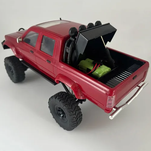 Vista 2 de WPLDEWAN 1/16 RC Crawler WPL C64-1 Camión de control remoto Off Road