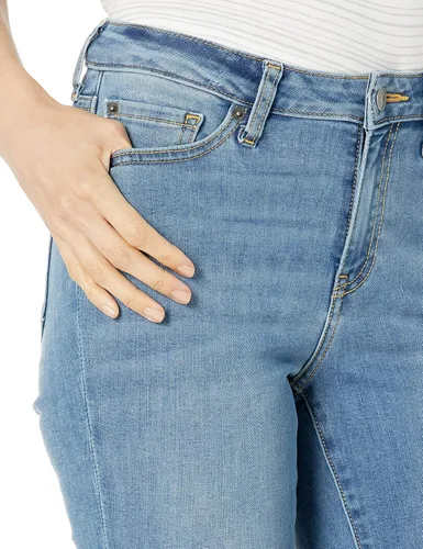 Vista 4 de Tienda Essentials Jeans ajustados para mujer
