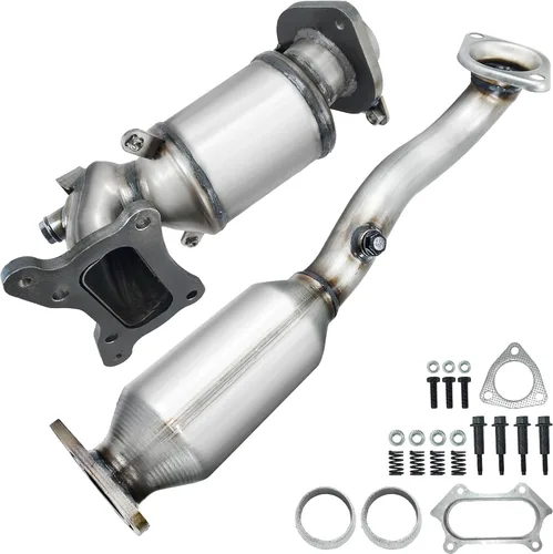 Vista 8 de JT Convertidor catalítico de escape compatible con Honda CRV 2002 2003 2004 2005 2006 2.4L (Cumple con la EPA) (Grado EPA estándar)