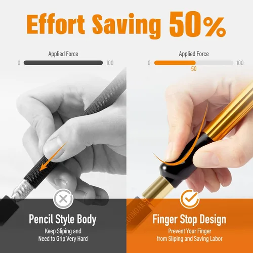 Vista 10 de Herramienta profesional de corte de vidrio con mango de aleación de tungsteno y carburo con rango de 2-20mm, cortador profesional para vidrio
