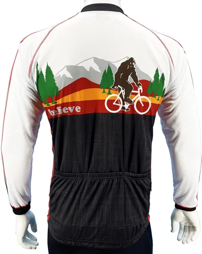 Vista 2 de CORVARA BIKE WEAR Bigfoot Ciclismo manga larga bicicleta Jersey