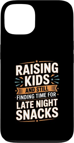 Vista 7 de Raising Kids and Still Finding Time for Late Night Snacks Case for iPhone 17
