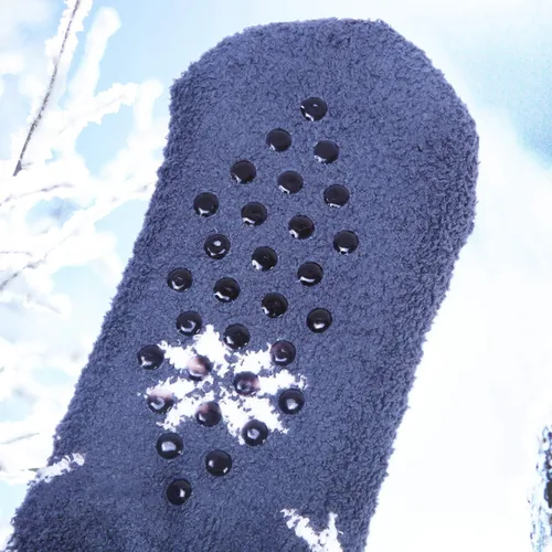 Vista 4 de Jeasona Calcetines mullidos para mujer con pinzas, acogedores, cálidos, lindos regalos de animales