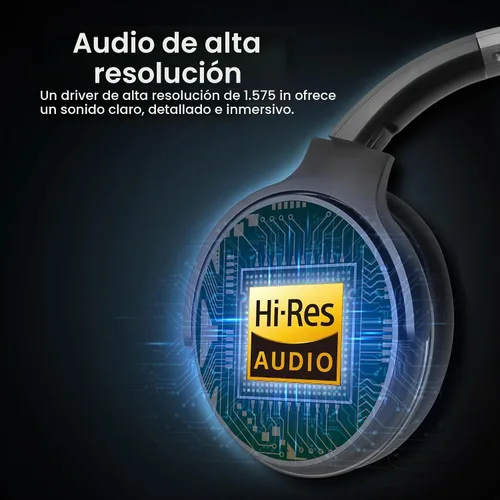 Vista 6 de Fisher Pro Auriculares inalámbricos con cancelación activa de ruido, auriculares sobre la oreja
