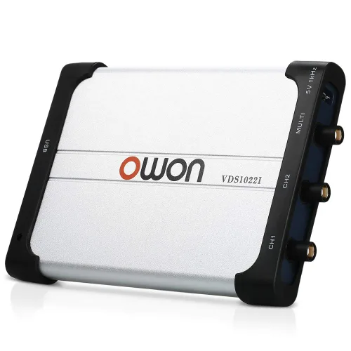 Vista 5 de Owon vds1022i PC USB Osciloscopio, MIT USB aislamiento, 25 MHz