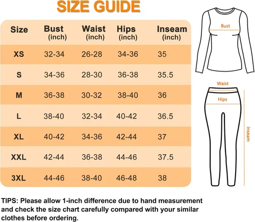 Vista 5 de SIMIYA Conjunto de ropa interior térmica para mujer, pantalones largos con forro polar de manga larga, capa base, conjunto superior inferior