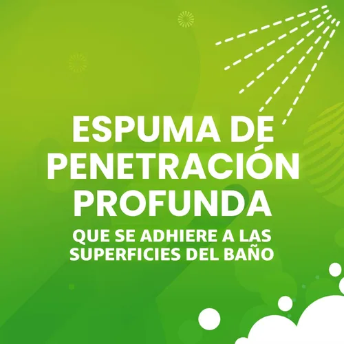 Vista 4 de Scrubbing Bubbles Limpiador de baño y ducha con lejía espumante desinfectante en aerosol, ayuda a eliminar el moho y el mildiú, 32 oz