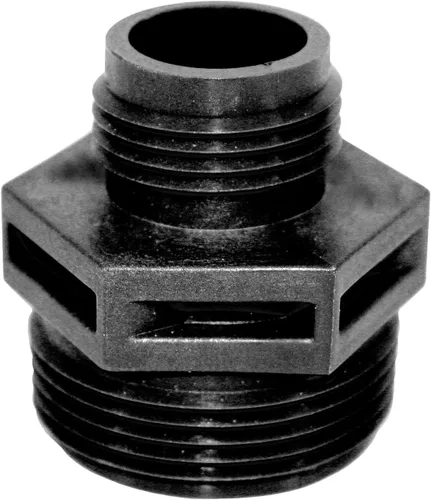 Vista 6 de Little Giant GH-1, 1" MNPT x 3/4" macho GHT reductor/adaptador de manguera