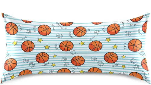 Vista 27 de Fundas de almohada de seda con estampado negro de camión monstruo para cabello y piel, suave, transpirable, suave, refrescante, funda de almohada