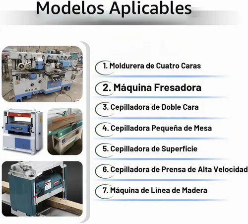 Vista 6 de Cuchillas cepilladoras de 12 pulgadas, repuesto HSS para modelos Makita 2012 y 2012NB, cepilladora de espesor, tratada térmicamente, doble filo
