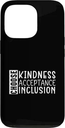Vista 10 de Choose Kindness Acceptance Inclusion Orange Day Case for iPhone 17