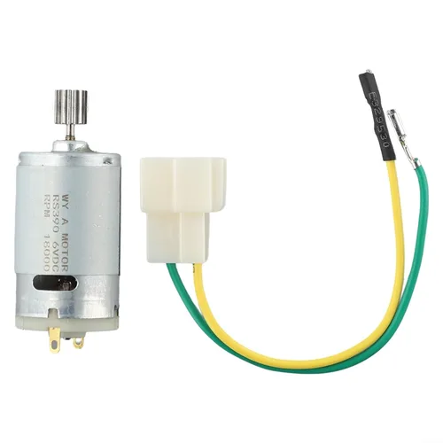 Vista 8 de Motores para coche eléctrico para niños, apto para coche eléctrico 550 RS390 RS380 12V 6V DL555 24V 10 dientes motorreductor de alta velocidad