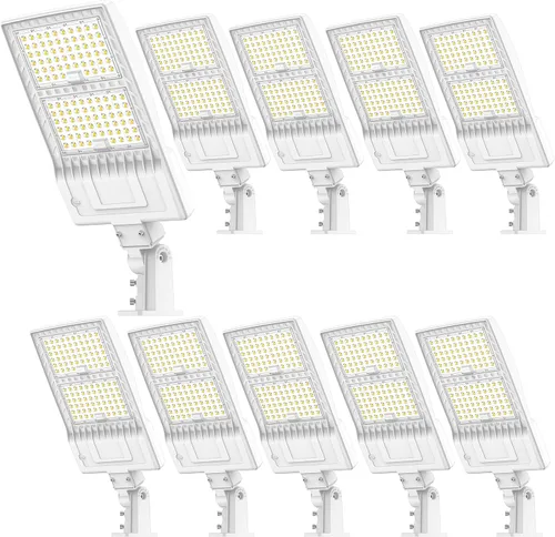 Vista 20 de KUKUPPO Luz LED de estacionamiento de 200 W, luz de poste de estacionamiento de grado industrial con certificación DLC UL, luz LED caja de zapatos