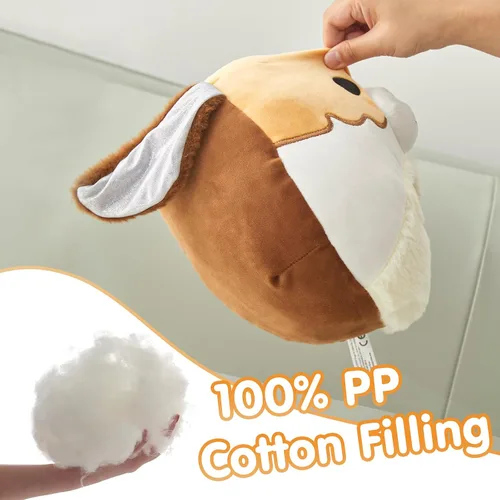 Vista 3 de Almohada de peluche para perro, lindo cachorro suave, 10