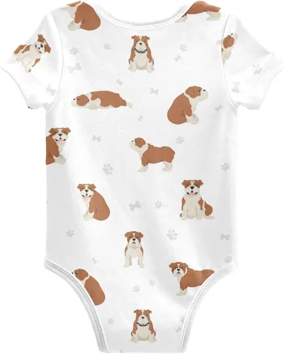 Vista 2 de vvfelixl Body para niñas de 0 a 24 meses de algodón de manga corta para niñas de color negro