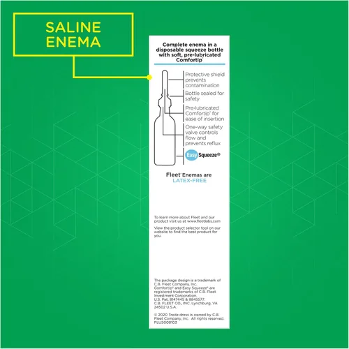 Vista 6 de Enema salina, laxante Fleet., 230 ml, 1