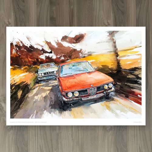 Vista 2 de MINSEOK Carteles de acuarela para decoración de habitación – Imágenes de alta calidad A3 con impresión antigua, regalo perfecto para pared